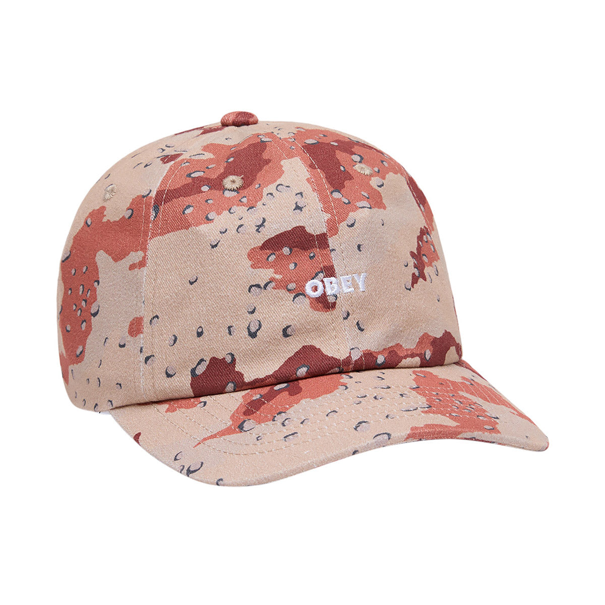 OBEY PIGMENT OBEY BOLD 6 PANEL STRAPBACK オベイ ピグメント オベイ ボールド 6パネル ストラップバック 100580446【メンズ アンストラクチャード ストラップバッククロージャー キャップ サイズ調整可 26FW】
