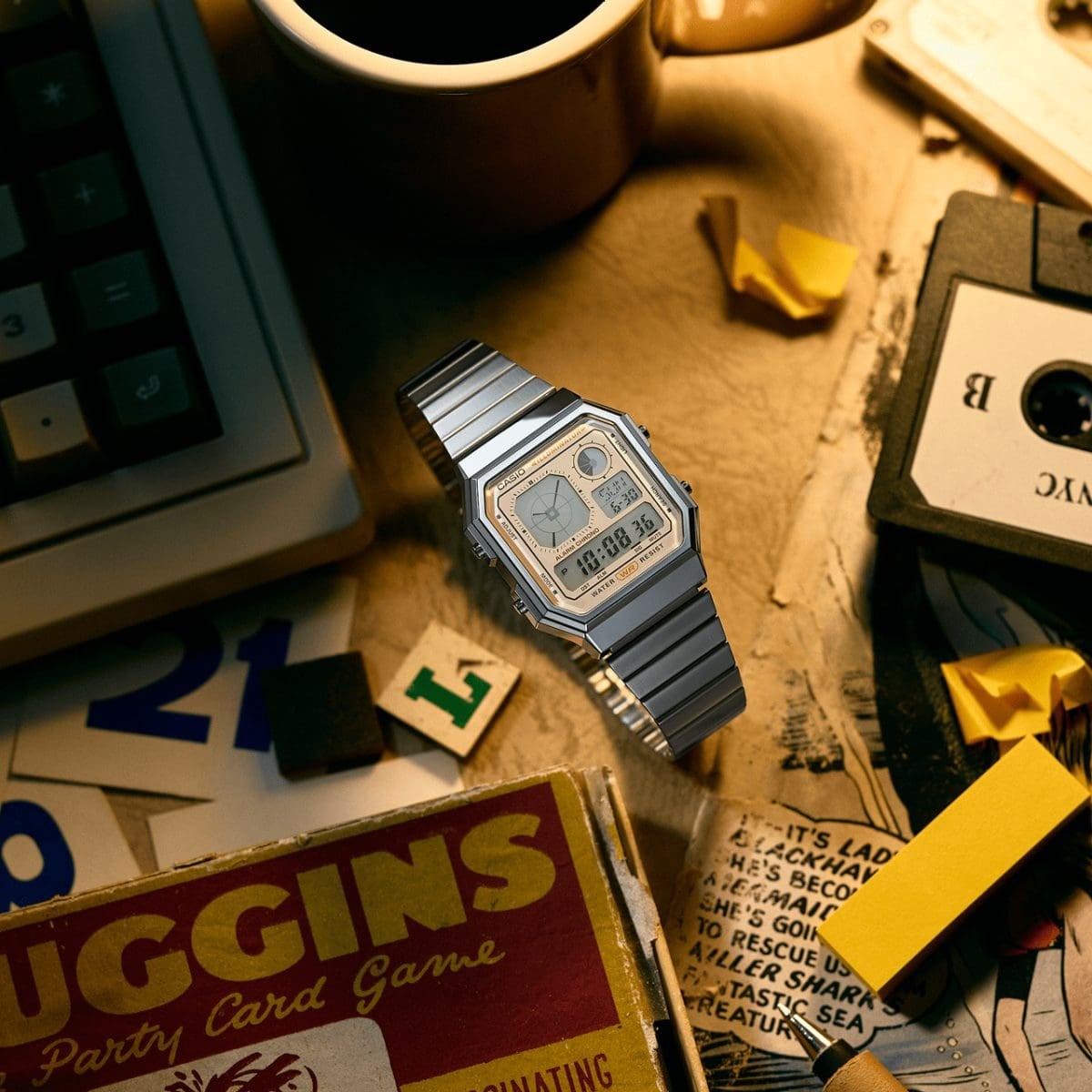 CASIO A130WE-9AJF カシオ A130WE-9AJF A130WE-9AJF【メンズ 腕時計 防水時計 デジタルウォッチ アナログデジタル 26FW】
