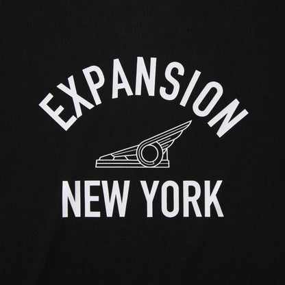 EXPANSION NEW YORK EMPIRE WING TEE エクスパンション ニューヨーク エンパイア ウィング ティー 001E【レディース グラフィックTシャツ ロゴTシャツ ウイングプリント アーチロゴ 26FW】
