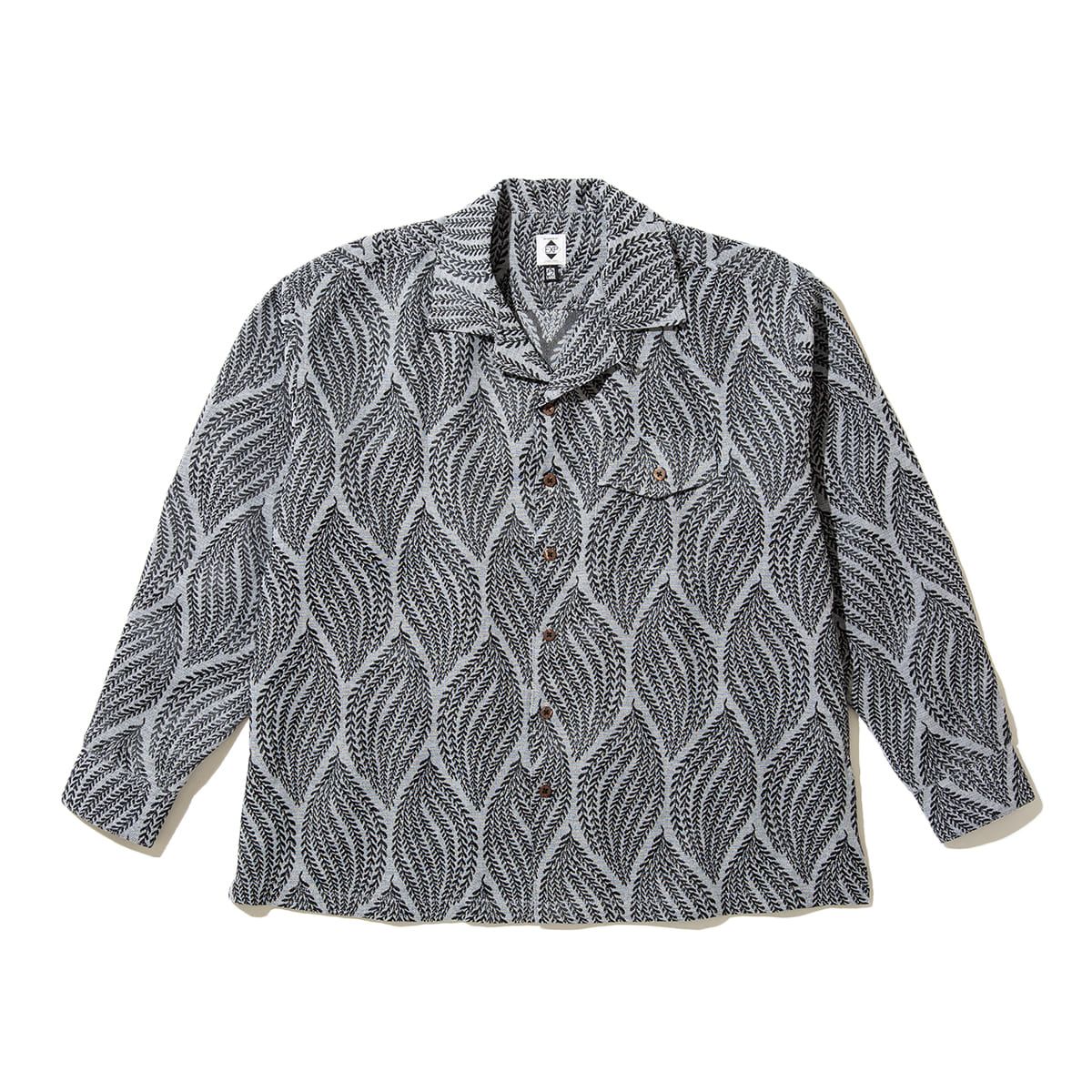EXPANSION NEW YORK NOHO OPEN LINE SHIRTS エクスパンション ニューヨーク NOHO オープンラインシャツ 008N【メンズ カラーシャツ 刺繍 ドロップショルダー カジュアル デイリーユース 26FW】