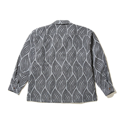 EXPANSION NEW YORK NOHO OPEN LINE SHIRTS エクスパンション ニューヨーク NOHO オープンラインシャツ 008N【メンズ カラーシャツ 刺繍 ドロップショルダー カジュアル デイリーユース 26FW】