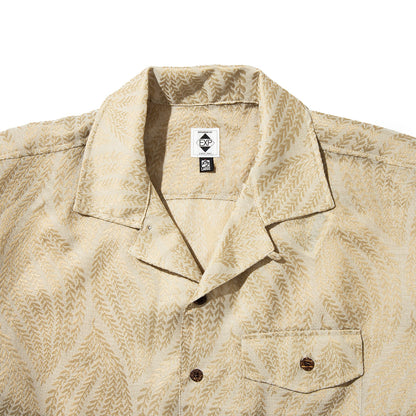 EXPANSION NEW YORK NOHO OPEN LINE SHIRTS エクスパンション ニューヨーク NOHO オープンラインシャツ 008N【メンズ カラーシャツ 刺繍 ドロップショルダー カジュアル デイリーユース 26FW】
