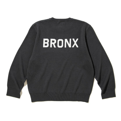 EXPANSION NEW YORK CODE SEDGWICK SWEATER エクスパンション ニューヨーク コード セドウィック セーター 014C【メンズ ニットウェア ヘビーウェイト仕様 ルーズシルエット ストリート 26FW】