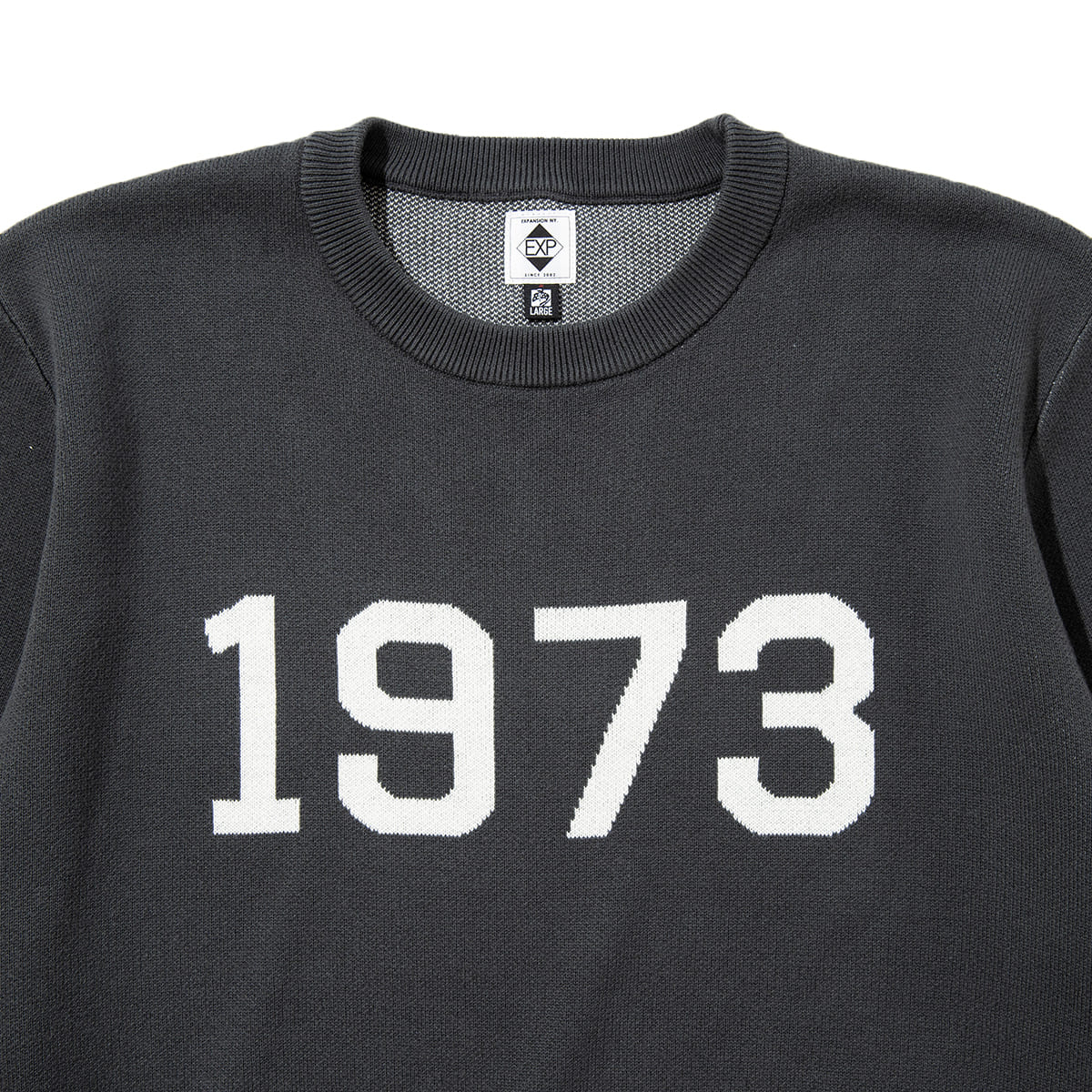 EXPANSION NEW YORK CODE SEDGWICK SWEATER エクスパンション ニューヨーク コード セドウィック セーター 014C【メンズ ニットウェア ヘビーウェイト仕様 ルーズシルエット ストリート 26FW】