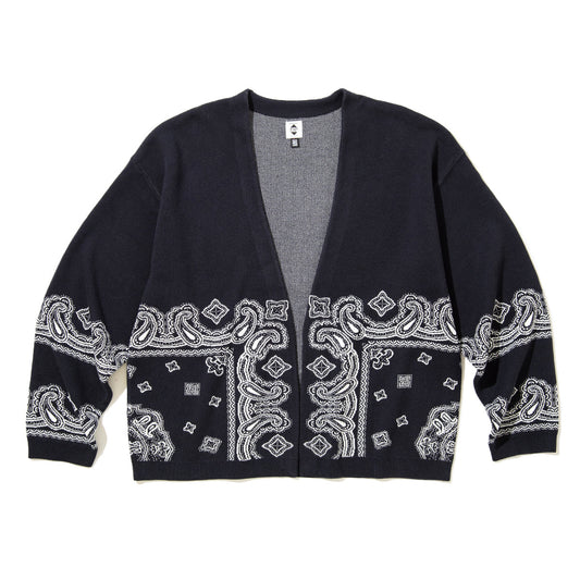 EXPANSION NEW YORK LE PAISLEY COUTURE CARDIGAN エクスパンション ニューヨーク ル ペイズリー クチュール カーディガン 016L【メンズ カーディガン ライトアウター インナー ストリート 26FW】
