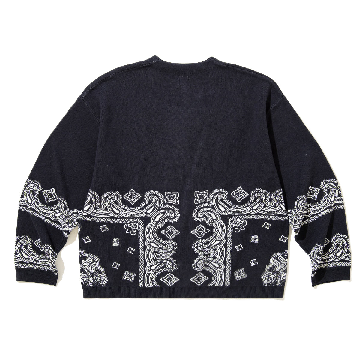 EXPANSION NEW YORK LE PAISLEY COUTURE CARDIGAN エクスパンション ニューヨーク ル ペイズリー クチュール カーディガン 016L【メンズ カーディガン ライトアウター インナー ストリート 26FW】