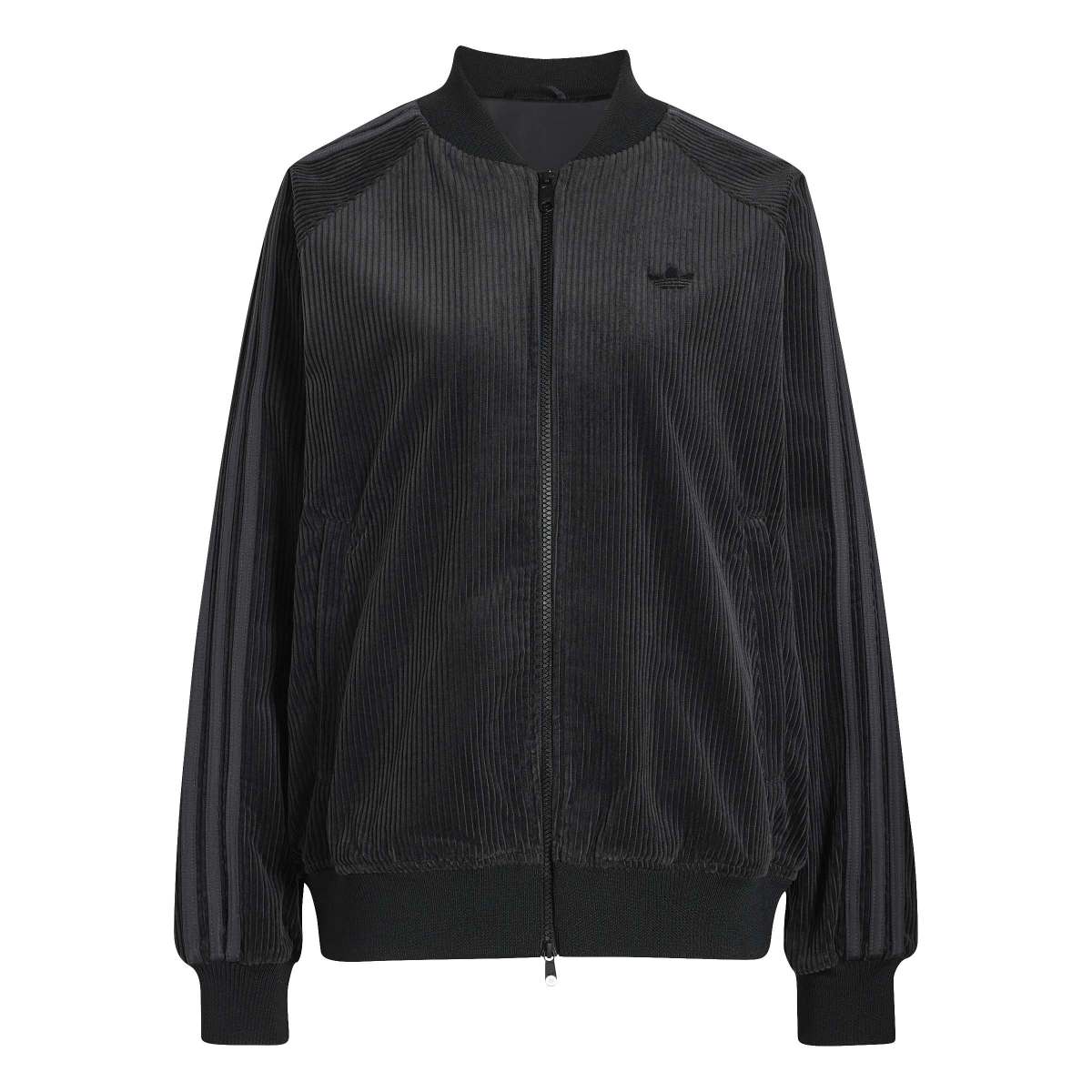 adidas Originals CORDUROY SST OVERSIZED TRACK TOP アディダスオリジナルス コーデュロイ SST オーバーサイズ トラックトップ LOH25-KQ6436【レディース トラックジャケット オーバーサイズ コーデュロイ カジュアル デイリーユース 26FW】