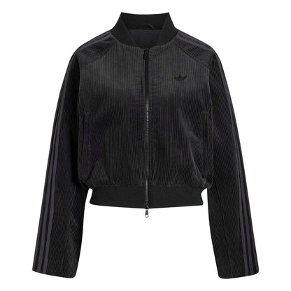 adidas Originals CORDUROY SST TRACK TOP アディダスオリジナルス コーデュロイ SST トラックトップ VW873-KQ6434【レディース トラックジャケット ショート丈 コーデュロイ カジュアル デイリーユース 26FW】