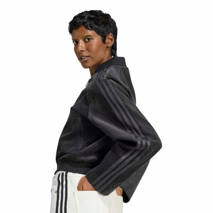 adidas Originals CORDUROY SST TRACK TOP アディダスオリジナルス コーデュロイ SST トラックトップ VW873-KQ6434【レディース トラックジャケット ショート丈 コーデュロイ カジュアル デイリーユース 26FW】