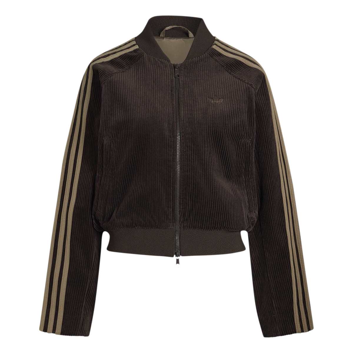 adidas Originals CORDUROY SST TRACK TOP アディダスオリジナルス コーデュロイ SST トラックトップ VW873-KT0052【レディース トラックジャケット ショート丈 コーデュロイ カジュアル デイリーユース 26FW】