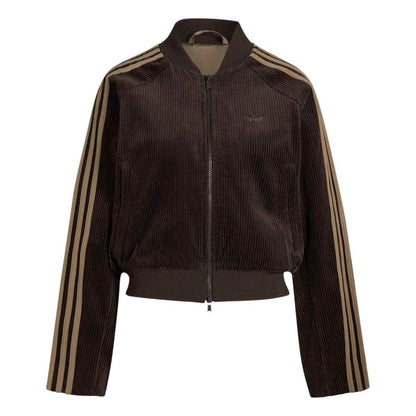 adidas Originals CORDUROY SST TRACK TOP アディダスオリジナルス コーデュロイ SST トラックトップ VW873-KT0052【レディース トラックジャケット ショート丈 コーデュロイ カジュアル デイリーユース 26FW】