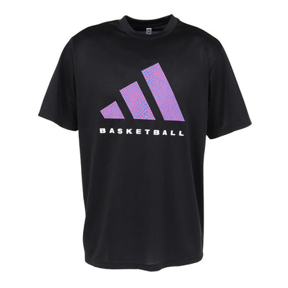 adidas LITE SHADOW TEE アディダス ライトシャドーTシャツ KM7663【メンズ 半袖Tシャツ バスケットボール ポリエステル 26FW】