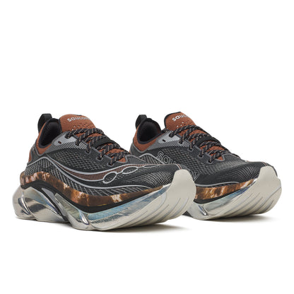 Saucony ENDORPHIN ELITE 3 サッカニー エンドルフィン エリート 3 S100981-1018-BLK-CHROME【メンズ スニーカー レーシングシューズ ランニングシューズ  機能性 26FW】