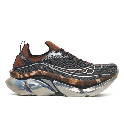 Saucony ENDORPHIN ELITE 3 サッカニー エンドルフィン エリート 3 S100981-1018-BLK-CHROME【メンズ スニーカー レーシングシューズ ランニングシューズ  機能性 26FW】