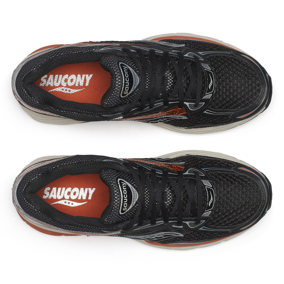 Saucony PROGRID OMNI 9 サッカニー プログリッド オムニ9 S101245-1030-BLK-RUST【メンズ スニーカー ランニングシューズ ダッドシューズ テック系 26FW】