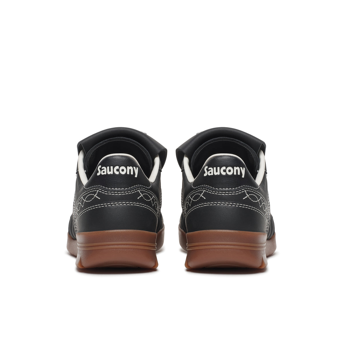 Saucony 586i SPACE COWBOY サッカニー 586i スペースカウボーイ S101246-1001-BK-GUM【メンズ スニーカー デイリーユース カジュアル レザー スエード 26FW】