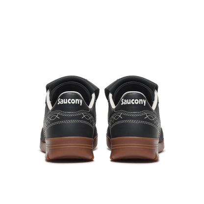 Saucony 586i SPACE COWBOY サッカニー 586i スペースカウボーイ S101246-1001-BK-GUM【メンズ スニーカー デイリーユース カジュアル レザー スエード 26FW】