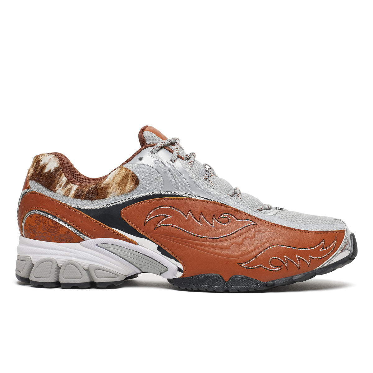 Saucony PROGRID V2 SPACE COWBOY サッカニー プログリッド V2 スペースカウボーイ S101247-1003-SILVER-GLOVE【メンズ スニーカー ランニングシューズ 機能性 快適性 カジュアル  26FW】