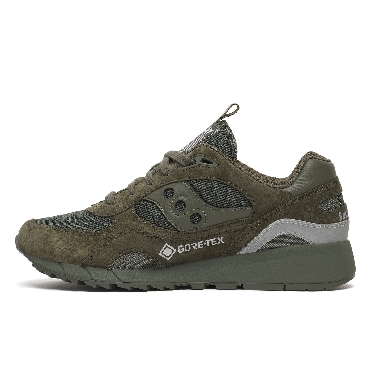 Saucony SHADOW 6000 GTX サッカニー シャドウ 6000 ジーティーエックス S101646-1001-FATIGUE【メンズ スニーカー ランニングシューズ 機能性 快適性 通気性 防水 26FW】