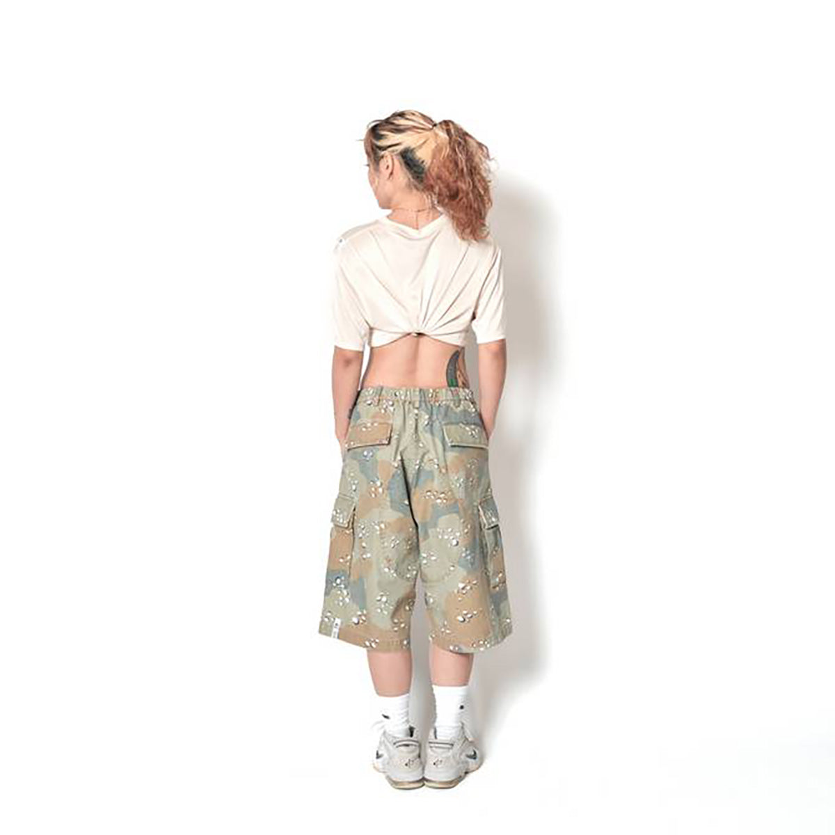 AKTR F.A. DESERT CAMO CARGO HALF PANTS アクター F.A. デザート カモ カーゴ ハーフパンツ 226-005002【メンズ カーゴショーツ ハーフパンツ デザートカモ 迷彩柄 26FW】