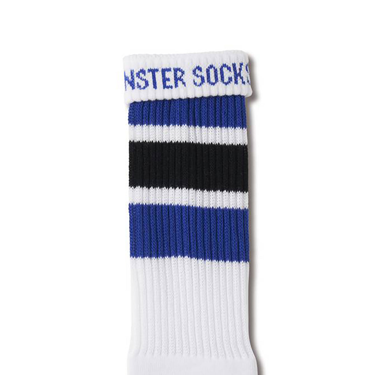 AKTR MONSTER SOCKS アクター モンスターソックス 226-011021【メンズ ソックス オールドスクール レトロカラー ラインデザイン クルーソックス 26FW】