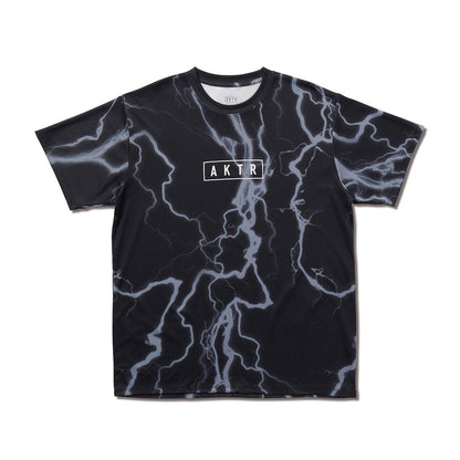 AKTR THUNDERBOLT AKTR LOGO SP TEE アクター サンダーボルト AKTRロゴ エスピー ティー 226-015005【メンズ 半袖 Tシャツ スポーツウェア 軽量 メッシュ 通気性 オリジナル生地 26FW】