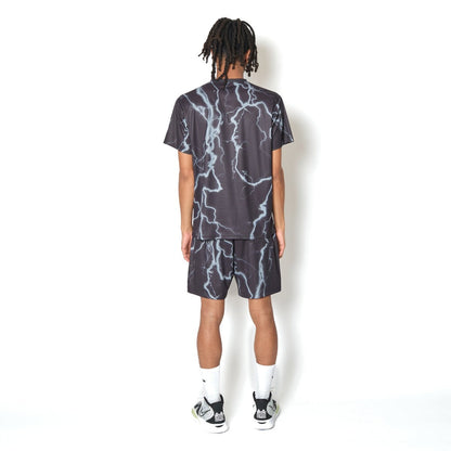 AKTR THUNDERBOLT AKTR LOGO SP TEE アクター サンダーボルト AKTRロゴ エスピー ティー 226-015005【メンズ 半袖 Tシャツ スポーツウェア 軽量 メッシュ 通気性 オリジナル生地 26FW】