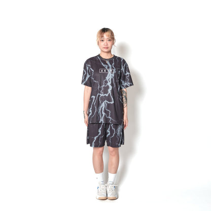 AKTR THUNDERBOLT AKTR LOGO SP TEE アクター サンダーボルト AKTRロゴ エスピー ティー 226-015005【メンズ 半袖 Tシャツ スポーツウェア 軽量 メッシュ 通気性 オリジナル生地 26FW】