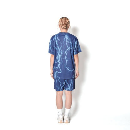 AKTR THUNDERBOLT AKTR LOGO SP TEE アクター サンダーボルト AKTRロゴ エスピー ティー 226-015005【メンズ 半袖 Tシャツ スポーツウェア 軽量 メッシュ 通気性 オリジナル生地 26FW】