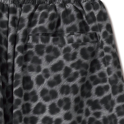 AKTR F.A. LEOPARD WIDE 5.5″ SHORTS アクター エフエー レオパード ワイド 5.5インチ ショーツ 226-023002【メンズ ショートパンツ 短パン ワイドシルエット バスケットボール ストレッチ性 26FW】