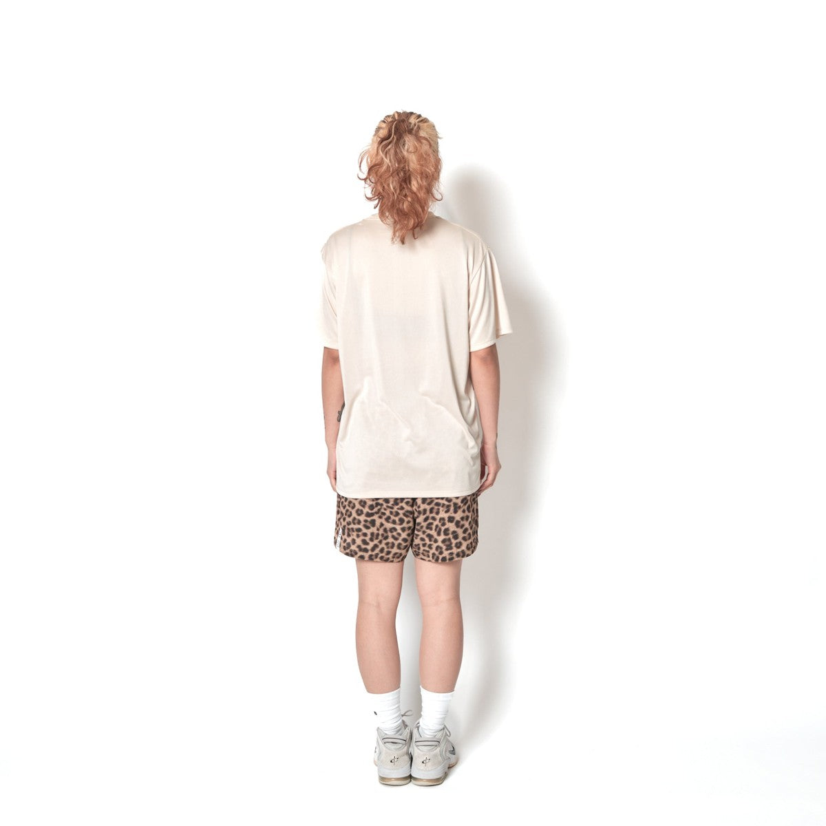 AKTR F.A. LEOPARD WIDE 5.5″ SHORTS アクター エフエー レオパード ワイド 5.5インチ ショーツ 226-023002【メンズ ショートパンツ 短パン ワイドシルエット バスケットボール ストレッチ性 26FW】