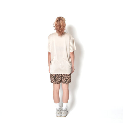 AKTR F.A. LEOPARD WIDE 5.5″ SHORTS アクター エフエー レオパード ワイド 5.5インチ ショーツ 226-023002【メンズ ショートパンツ 短パン ワイドシルエット バスケットボール ストレッチ性 26FW】