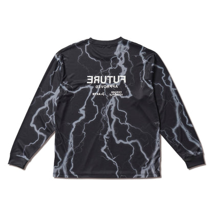 AKTR THUNDERBOLT F.A. SP L/S LOOSE TEE アクター サンダーボルト F.A. SP ロングスリーブ ルーズ ティー 226-024005【メンズ 長袖Tシャツ ロンT  メッシュ生地 軽量 26FW】