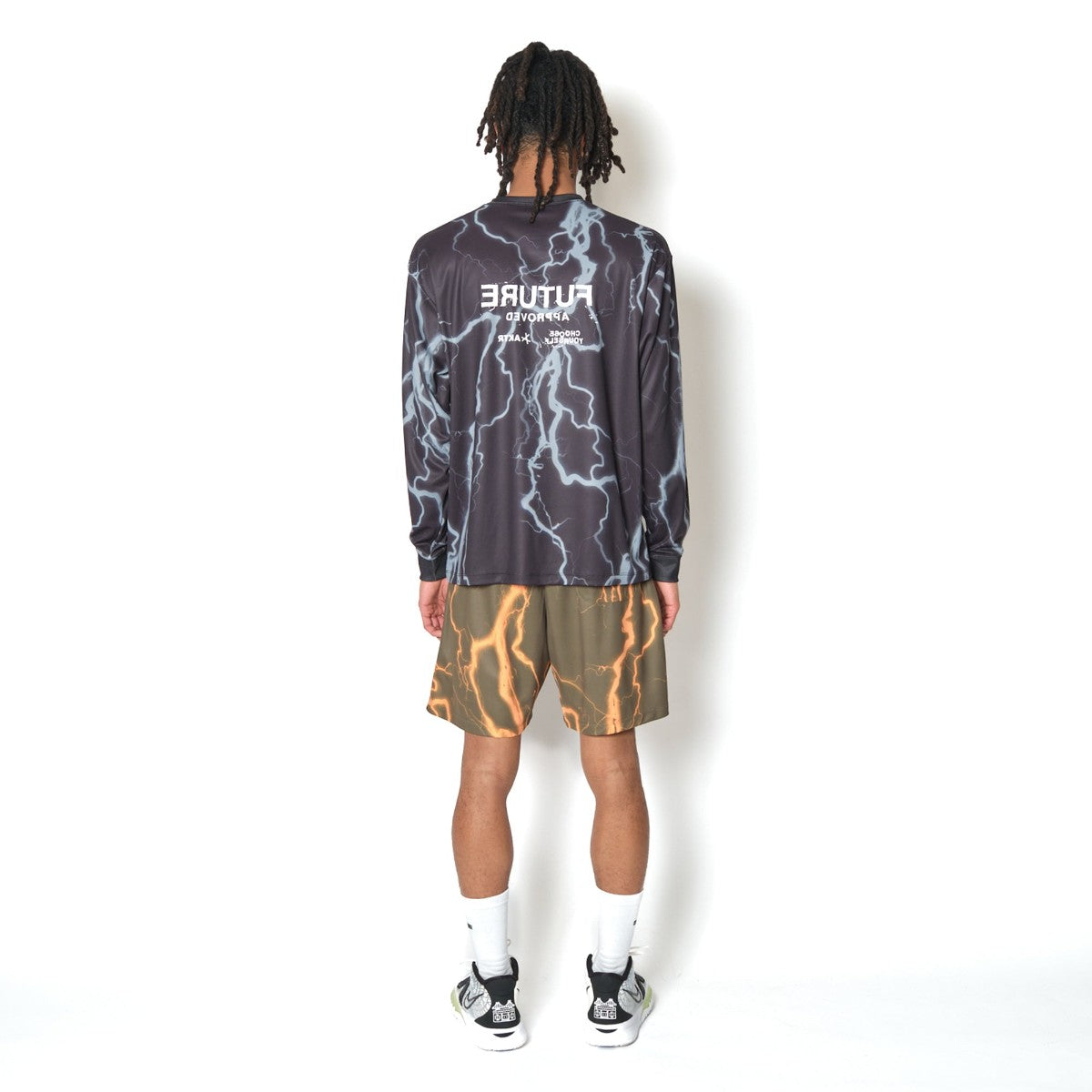 AKTR THUNDERBOLT F.A. SP L/S LOOSE TEE アクター サンダーボルト F.A. SP ロングスリーブ ルーズ ティー 226-024005【メンズ 長袖Tシャツ ロンT  メッシュ生地 軽量 26FW】