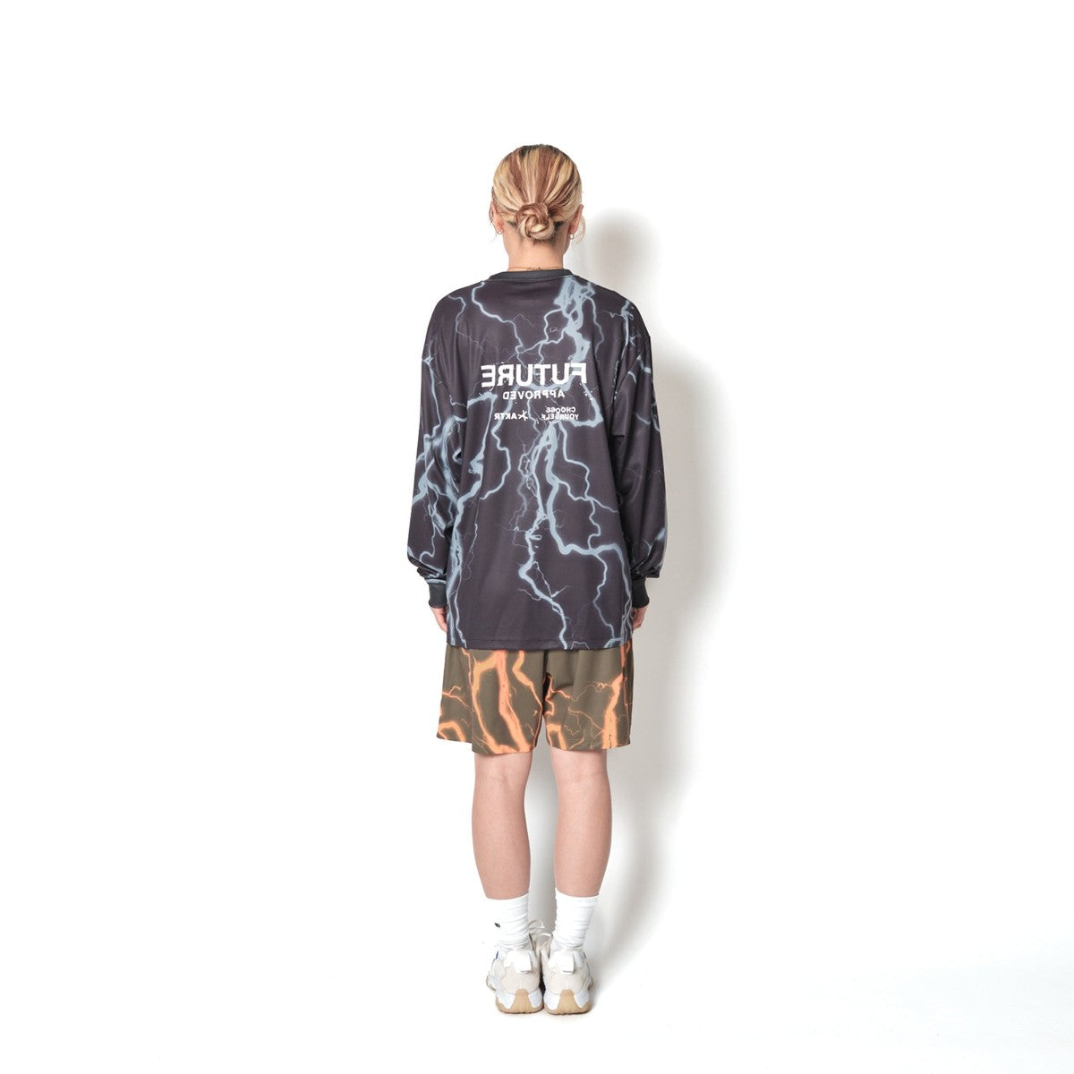 AKTR THUNDERBOLT F.A. SP L/S LOOSE TEE アクター サンダーボルト F.A. SP ロングスリーブ ルーズ ティー 226-024005【メンズ 長袖Tシャツ ロンT  メッシュ生地 軽量 26FW】