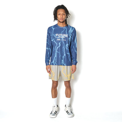 AKTR THUNDERBOLT F.A. SP L/S LOOSE TEE アクター サンダーボルト F.A. SP ロングスリーブ ルーズ ティー 226-024005【メンズ 長袖Tシャツ ロンT  メッシュ生地 軽量 26FW】