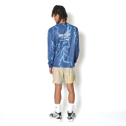 AKTR THUNDERBOLT F.A. SP L/S LOOSE TEE アクター サンダーボルト F.A. SP ロングスリーブ ルーズ ティー 226-024005【メンズ 長袖Tシャツ ロンT  メッシュ生地 軽量 26FW】