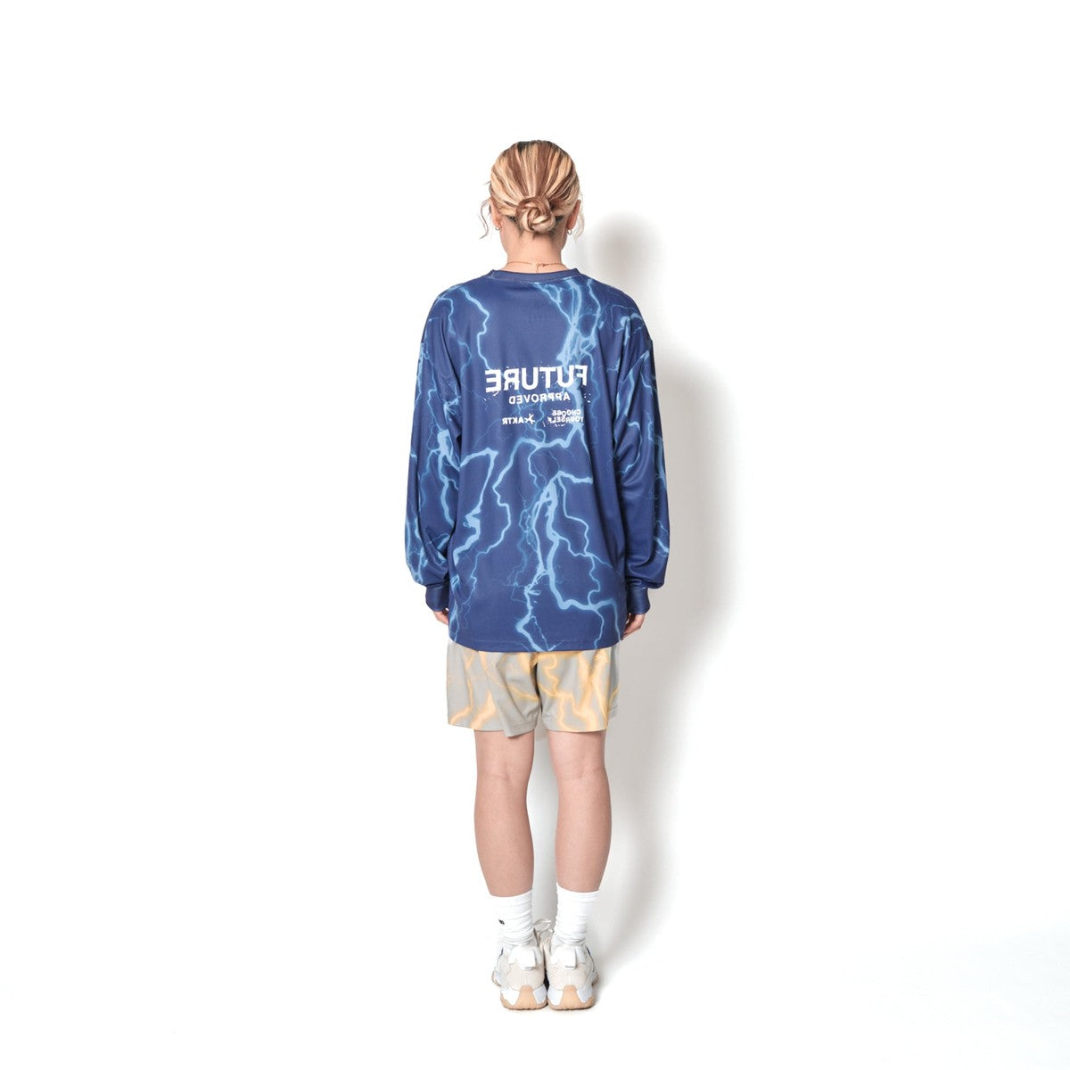 AKTR THUNDERBOLT F.A. SP L/S LOOSE TEE アクター サンダーボルト F.A. SP ロングスリーブ ルーズ ティー 226-024005【メンズ 長袖Tシャツ ロンT  メッシュ生地 軽量 26FW】