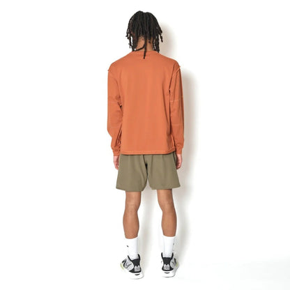 AKTR F.A. DIY CO L/S LOOSE TEE アクター F.A. ディーアイワイ シーオー ロングスリーブ ルーズティー 226-029005【メンズ ロンT カジュアル デイリーユース バスケットボール 天竺生地 26FW】