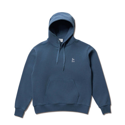 AKTR TRI-LINE AGED HOODIE アクター トライライン エイジド フーディー 226-035010【メンズ スウェットフーディー 裏毛 パーカー ヴィンテージ感 26FW】