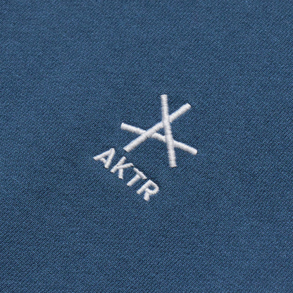 AKTR TRI-LINE AGED HOODIE アクター トライライン エイジド フーディー 226-035010【メンズ スウェットフーディー 裏毛 パーカー ヴィンテージ感 26FW】