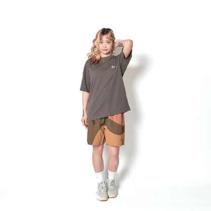 AKTR TIDELINE PHOTO T/C LOOSE TEE (CH) アクター タイドライン フォト T/C ルーズTシャツ 226-043005【メンズ 半袖 グラフィック ストリート デイリーユース 26FW】