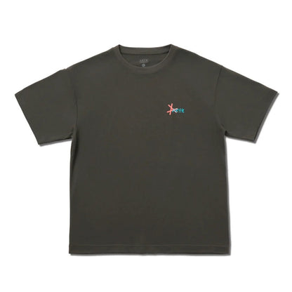 AKTR TIDELINE PHOTO T/C LOOSE TEE (CH) アクター タイドライン フォト T/C ルーズTシャツ 226-043005【メンズ 半袖 グラフィック ストリート デイリーユース 26FW】