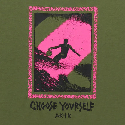 AKTR TIDELINE PHOTO T/C LOOSE TEE (OL) アクター タイドライン フォト T/C ルーズTシャツ 226-043005【メンズ 半袖 グラフィック ストリート デイリーユース 26FW】