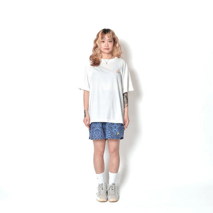 AKTR TIDELINE PHOTO T/C LOOSE TEE (WH) アクター タイドライン フォト T/C ルーズTシャツ 226-043005【メンズ 半袖 グラフィック ストリート デイリーユース 26FW】