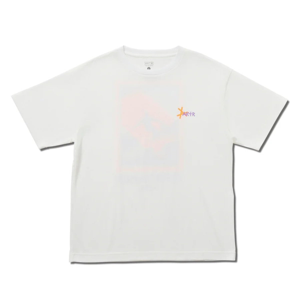 AKTR TIDELINE PHOTO T/C LOOSE TEE (WH) アクター タイドライン フォト T/C ルーズTシャツ 226-043005【メンズ 半袖 グラフィック ストリート デイリーユース 26FW】