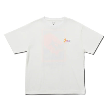 AKTR TIDELINE PHOTO T/C LOOSE TEE (WH) アクター タイドライン フォト T/C ルーズTシャツ 226-043005【メンズ 半袖 グラフィック ストリート デイリーユース 26FW】