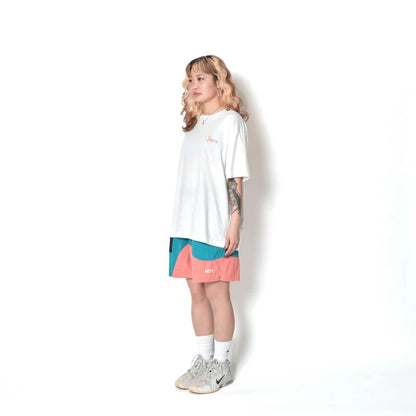AKTR TIDELINE WAVE NYLON WIDE 5.5″ SHORTS (TL) アクター タイドライン ウェーブ ナイロン ワイド 5.5インチ ショーツ 226-046002【メンズ ショートパンツ 短パン ナイロンパンツ ワイドシルエット 26FW】
