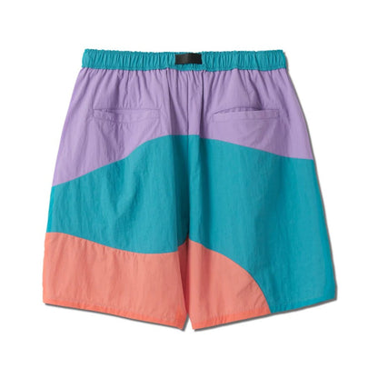 AKTR TIDELINE WAVE NYLON WIDE 5.5″ SHORTS (TL) アクター タイドライン ウェーブ ナイロン ワイド 5.5インチ ショーツ 226-046002【メンズ ショートパンツ 短パン ナイロンパンツ ワイドシルエット 26FW】