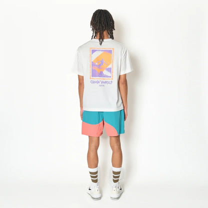 AKTR TIDELINE WAVE NYLON WIDE 5.5″ SHORTS (TL) アクター タイドライン ウェーブ ナイロン ワイド 5.5インチ ショーツ 226-046002【メンズ ショートパンツ 短パン ナイロンパンツ ワイドシルエット 26FW】